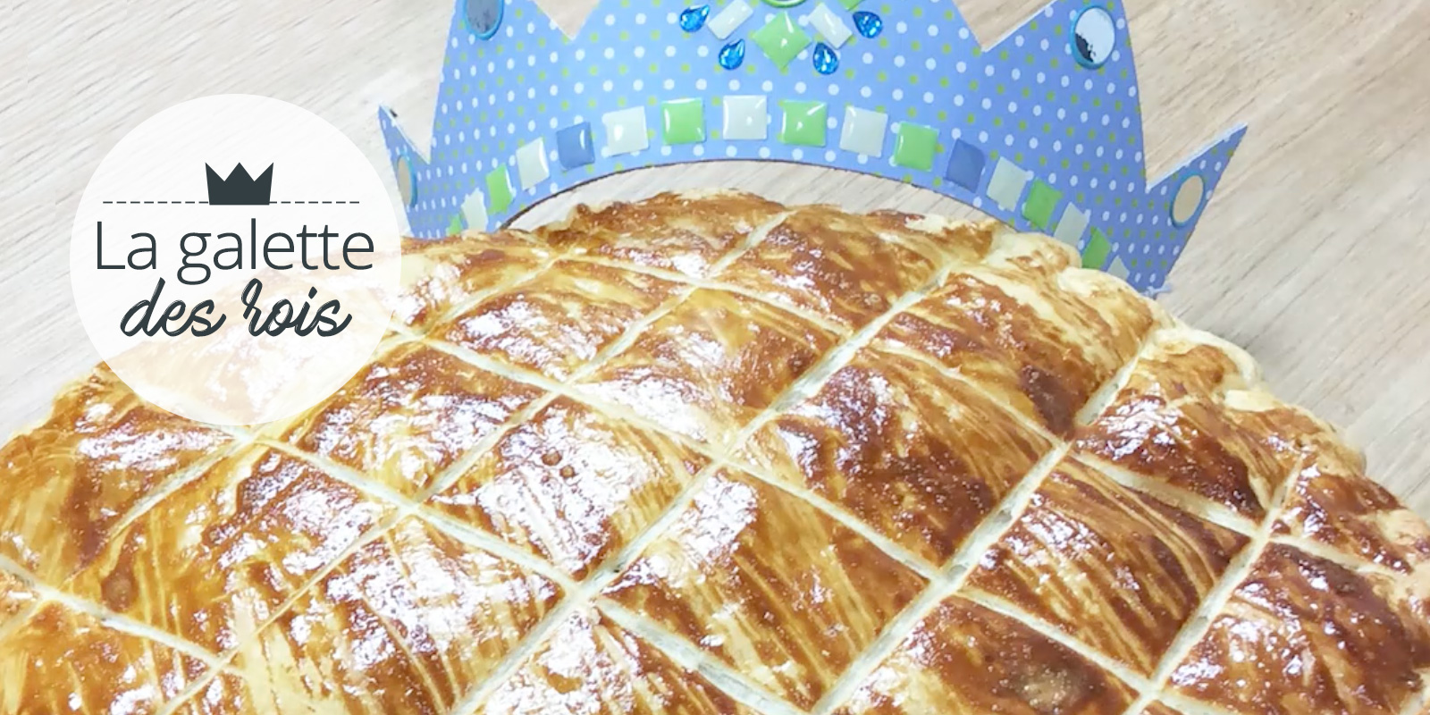 galette des rois avec couronne blog wesco