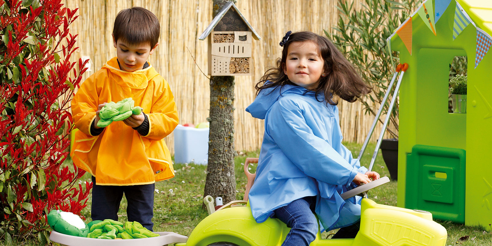 enfants qui s'amusent avec jeux d'extérieur blog wesco