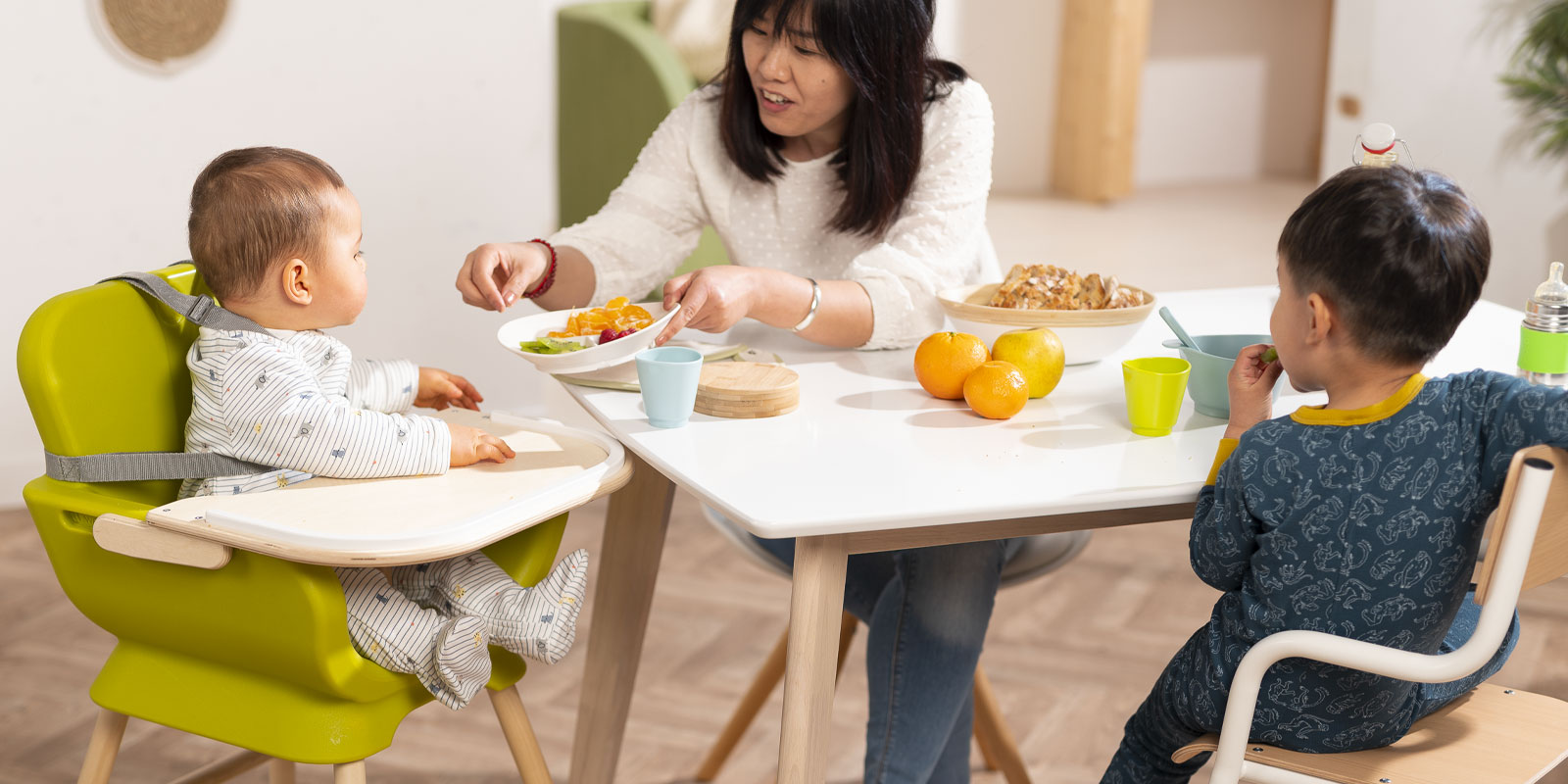 Diversification alimentaire parents et enfants à table blog wesco