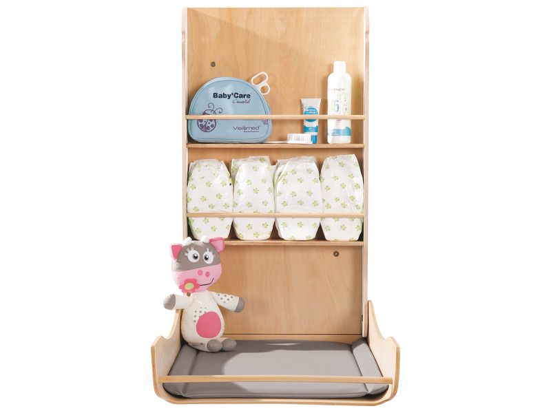 Meuble à langer mural pour une chambre de bébé le blog wesco