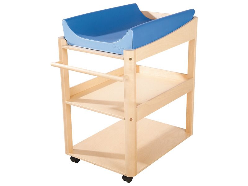 MEUBLE À LANGER en bois avec matelas pour bébé le blog wesco