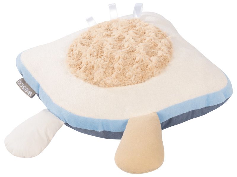 coussin blanc et bleu blog wesco